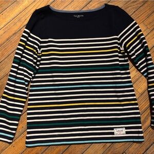 Talbots Striped Long Sleeve Top